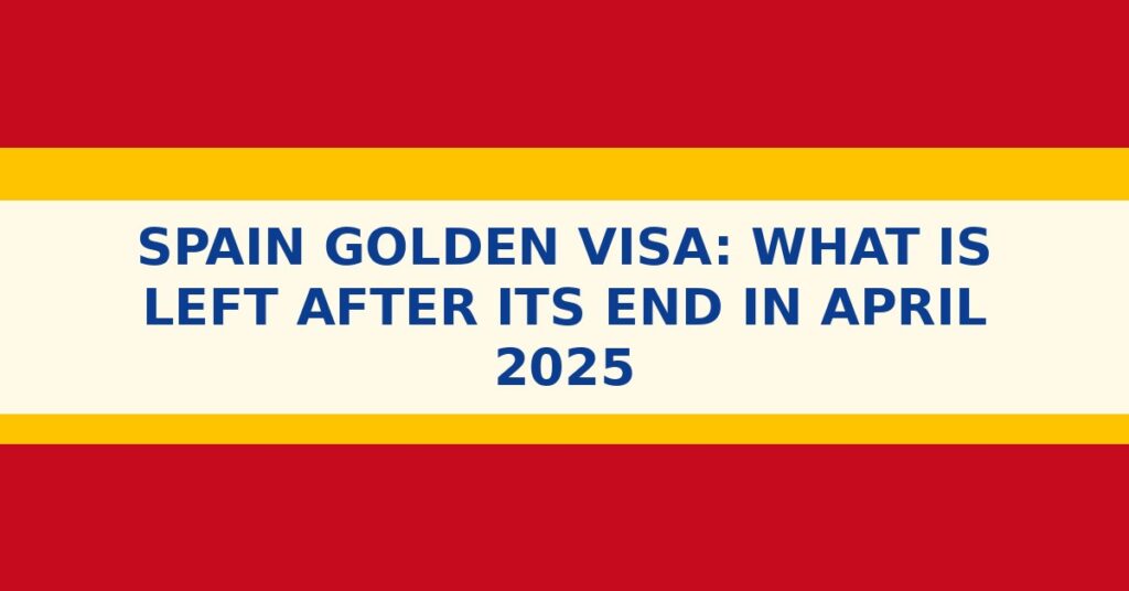 Golden Visa En